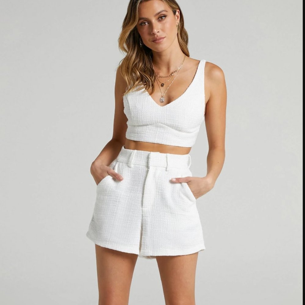Showpo Twill Two Piece Short Set